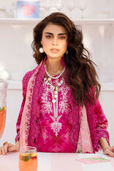 Gardenia By Nureh Unstitched 3 Piece Emb And Printed Lawn Suit-NSG-189