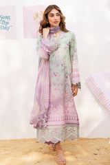 Gardenia By Nureh Unstitched 3 Piece Emb And Printed Lawn Suit-NSG-194
