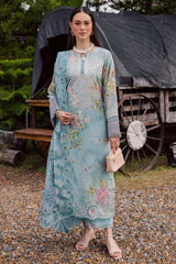 Gardenia By Nureh Unstitched 3 Piece Emb & Printed Lawn Doria Suit-NSG-209