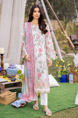 Gardenia by Nureh Unstitched Embroidered Lawn Suit-NSG-95
