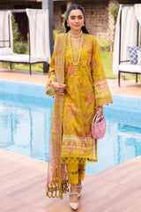 Gardenia by Nureh Unstitched Embroidered Lawn Suit-NSG-97