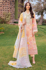 Gardenia by Nureh Unstitched Embroidered Lawn Suit-NSG-99