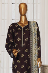 Bin Saeed Stitched 3 Piece Exclusive Printed Lawn Vol-04 Suit-NSM-1906-Purple