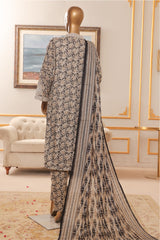 Bin Saeed Stitched 3 Piece Exclusive Chikankari Vol-07 Suit-NSM-2287-Skin
