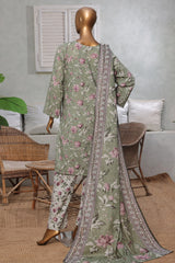 Bin Saeed Stitched 3 Piece Exc Printed Lawn Vol-03 Drop-02 Suit-NSM-2313-Pista