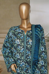 Classic Charm Modern Thread By Bin Saeed Stitched 3 Piece Lawn Suit-NSM-2359-Gray