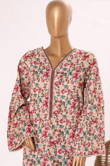 Bin Saeed Stitched 2 Piece Exclusive Printed Cotton Suit-NSM-2500-Skin