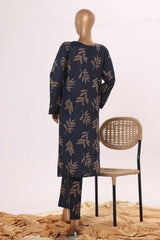 Bin Saeed Stitched 2 Piece Exclusive Printed Cotton Collection'2025-NSM-2503-Black