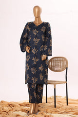 Bin Saeed Stitched 2 Piece Exclusive Printed Cotton Collection'2025-NSM-2503-Black