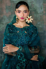Ballerina by Nureh Unstitched 3 Piece Chiffon Suit-NU2-152