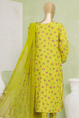 Naubahar by Hz Unstitched 3 Piece Silk Viscose Emb Suit-NVE-51