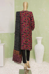 Naubahar by Hz Unstitched 3 Piece Silk Viscose Emb Suit-NVE-57