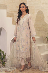 Kahani By Guzel Stitched 3 Piece Festive Formals Organza Vol-02 Collection-05-Nazrana