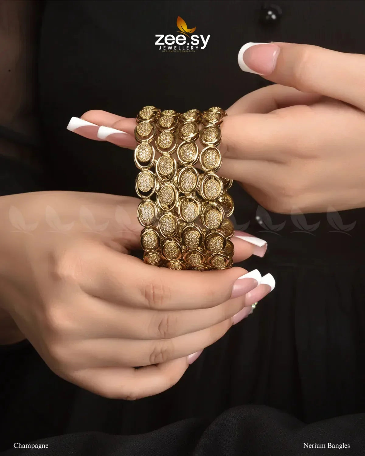 Nerium Bangles - Zeesy Jewellery