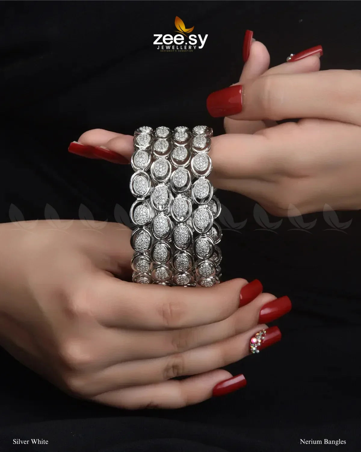Nerium Bangles - Zeesy Jewellery
