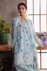 Daily Delights By Nureh Unstitched 3 Piece Emb and Printed Chikankari Lawn Suit-Nureh-DD-13