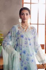 Daily Delights By Nureh Unstitched 3 Piece Emb and Printed Chikankari Lawn Suit-Nureh-DD-13