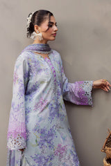 Daily Delights By Nureh Unstitched 3 Piece Emb and Printed Chikankari Lawn Suit-Nureh-DD-14