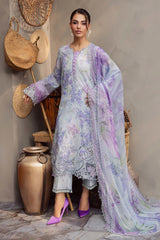 Daily Delights By Nureh Unstitched 3 Piece Emb and Printed Chikankari Lawn Suit-Nureh-DD-14