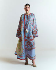 Jugnu by Hussain Rehar Unstitched 3 Piece Spring Summer Edit 2 Suit-Nyami