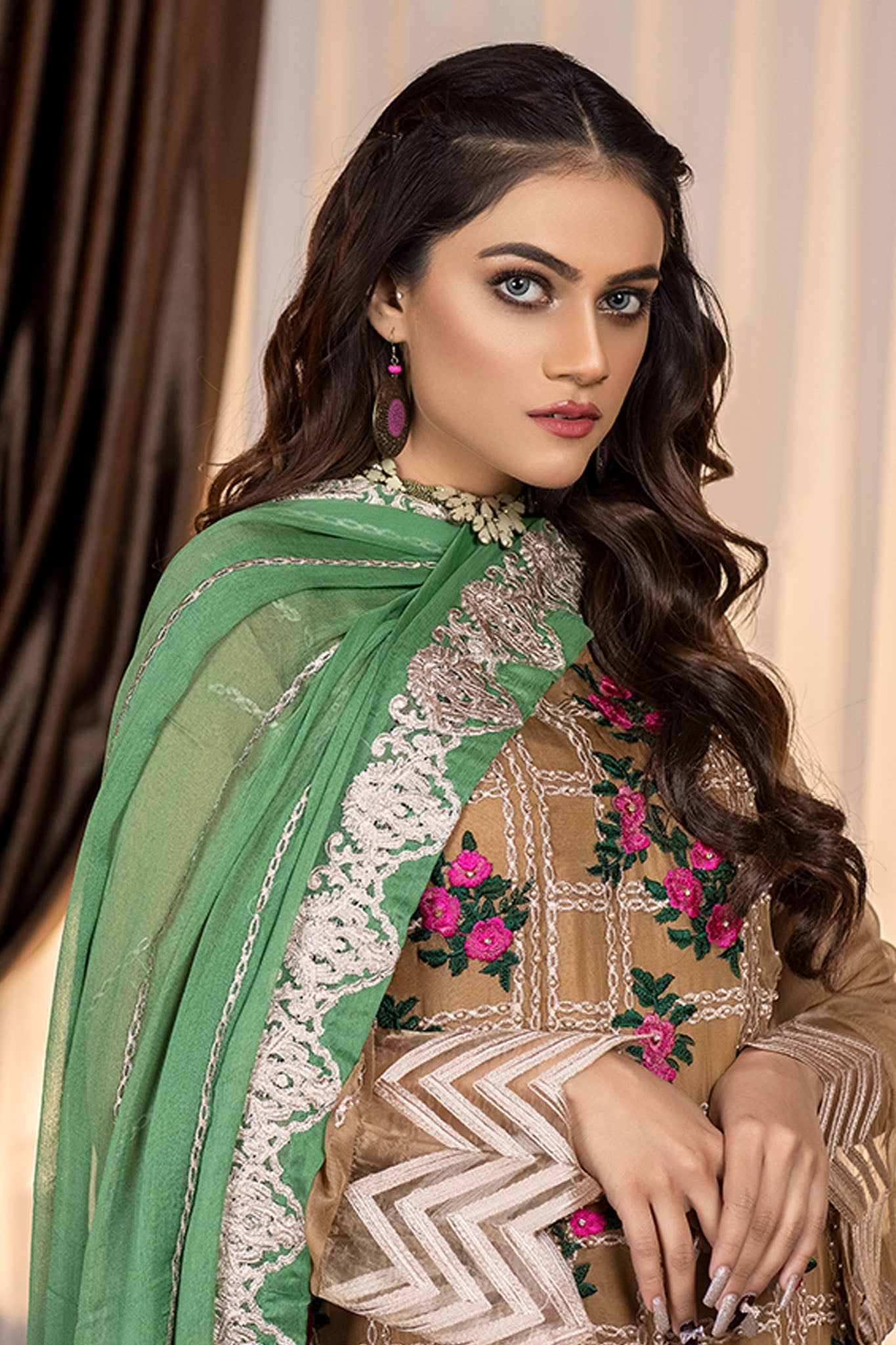 Ketifa Unstitched 3 Piece Festive Wedding Collection'2025-Nz 0105