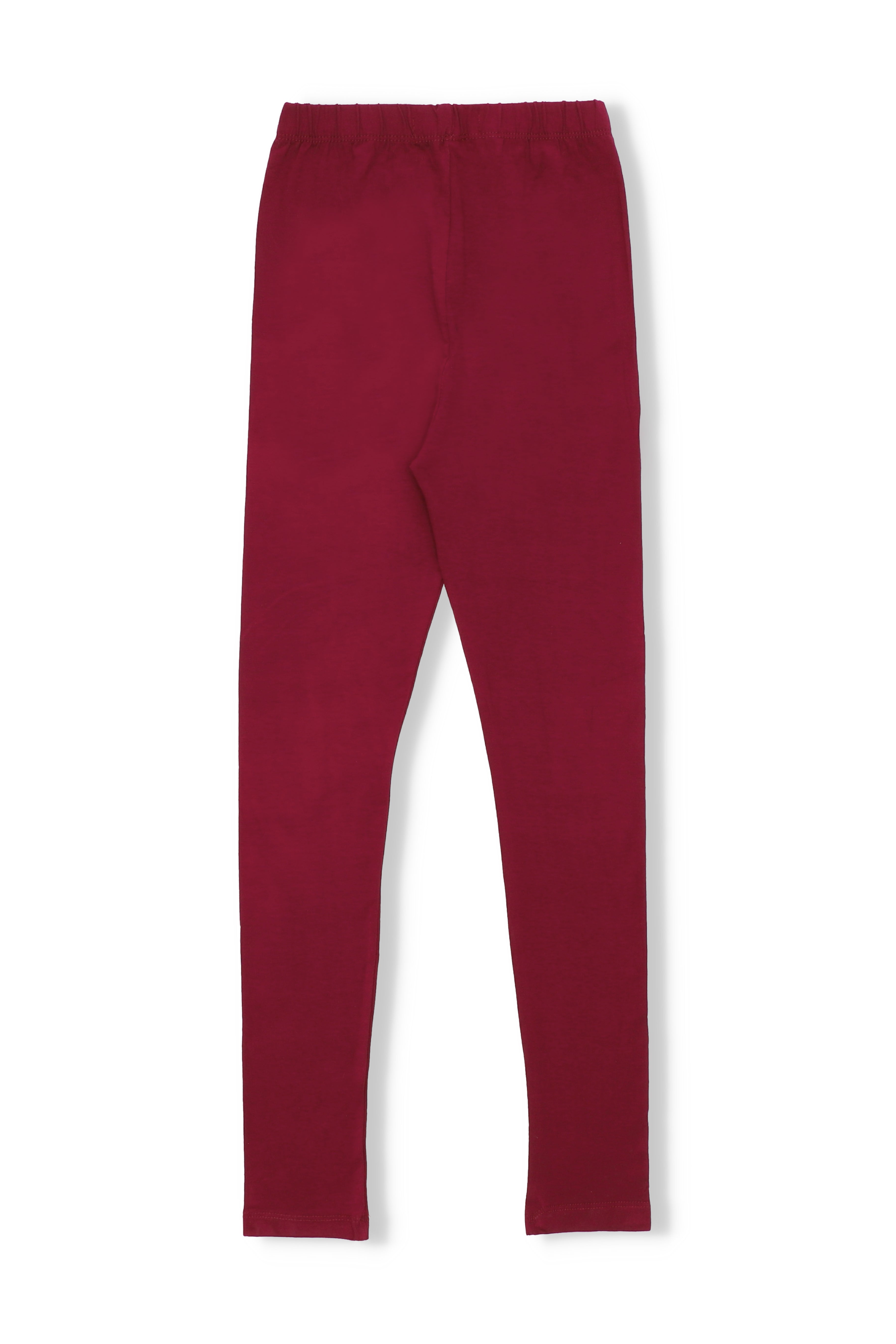 Ochre Clothing Girls Jersey Tights Collection'2025-Maroon Girls Tights