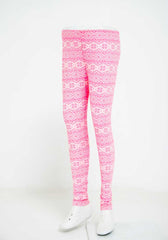 Pink Girls Tights - Wear Ochre