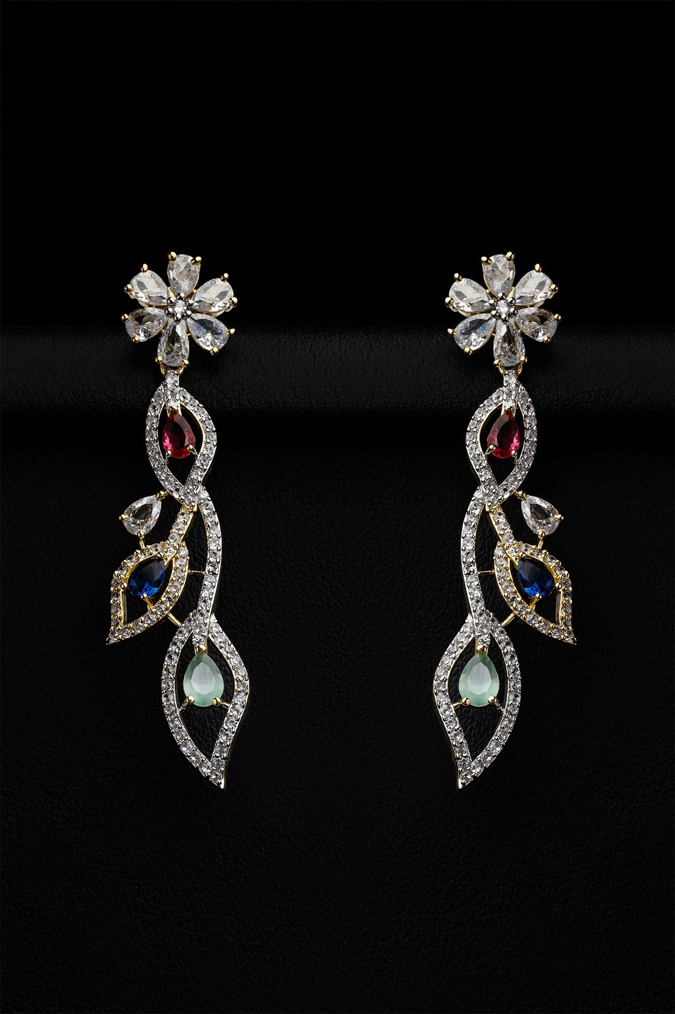 Zircons Necklace Sets Vol-02 by Somana G 2023-OLJ-016-Multi