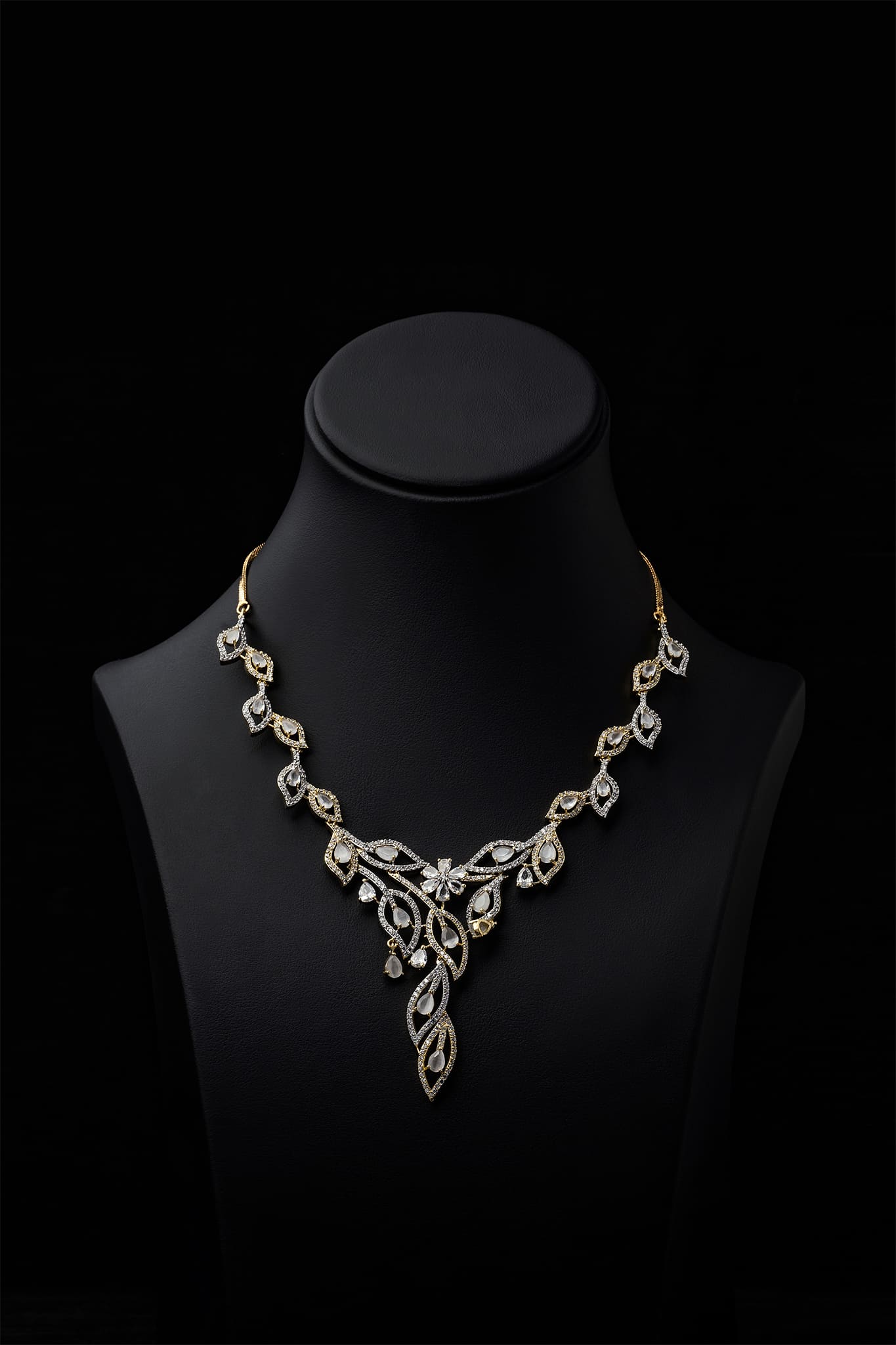 Zircons Necklace Sets Vol-02 by Somana G 2023-OLJ-017