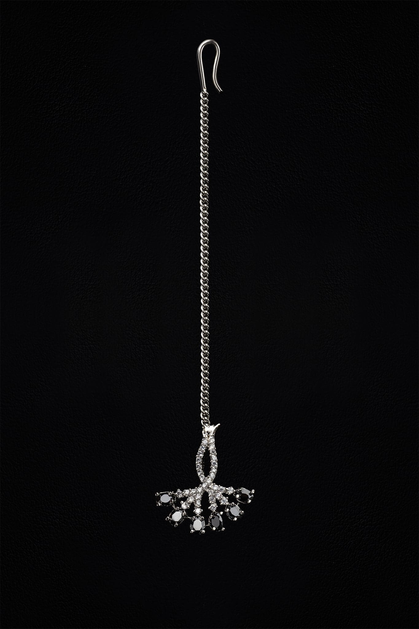 Zircons Necklace Sets Vol-02 by Somana G 2023-OLJ-022-Garnet Black