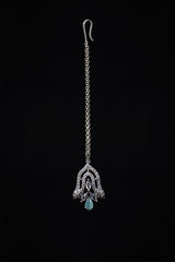 Zircons Necklace Sets Vol-02 by Somana G 2023-OLJ-023-Mint Green