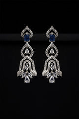 Zircons Necklace Sets Vol-02 by Somana G 2023-OLJ-025-Blue