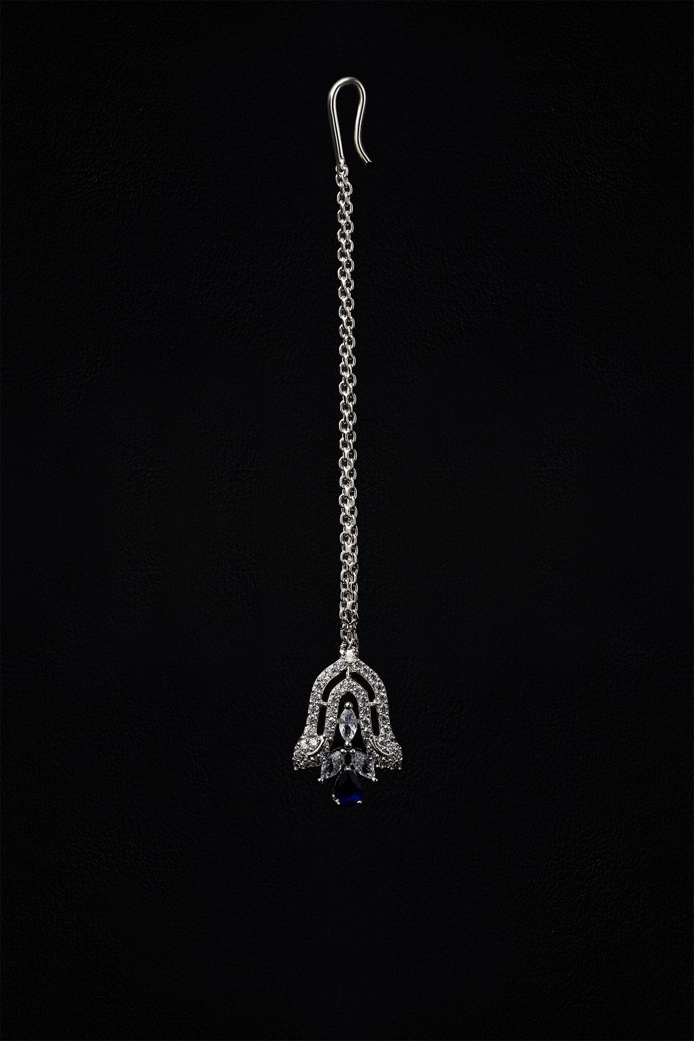 Zircons Necklace Sets Vol-02 by Somana G 2023-OLJ-025-Blue