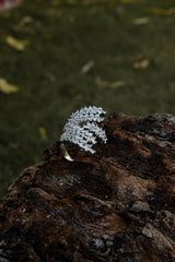 Zircons Cubic Rings Volume-01-OLJ 047-Silver
