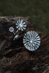 Zircons Cubic Rings Volume-01-OLJ 049-Silver