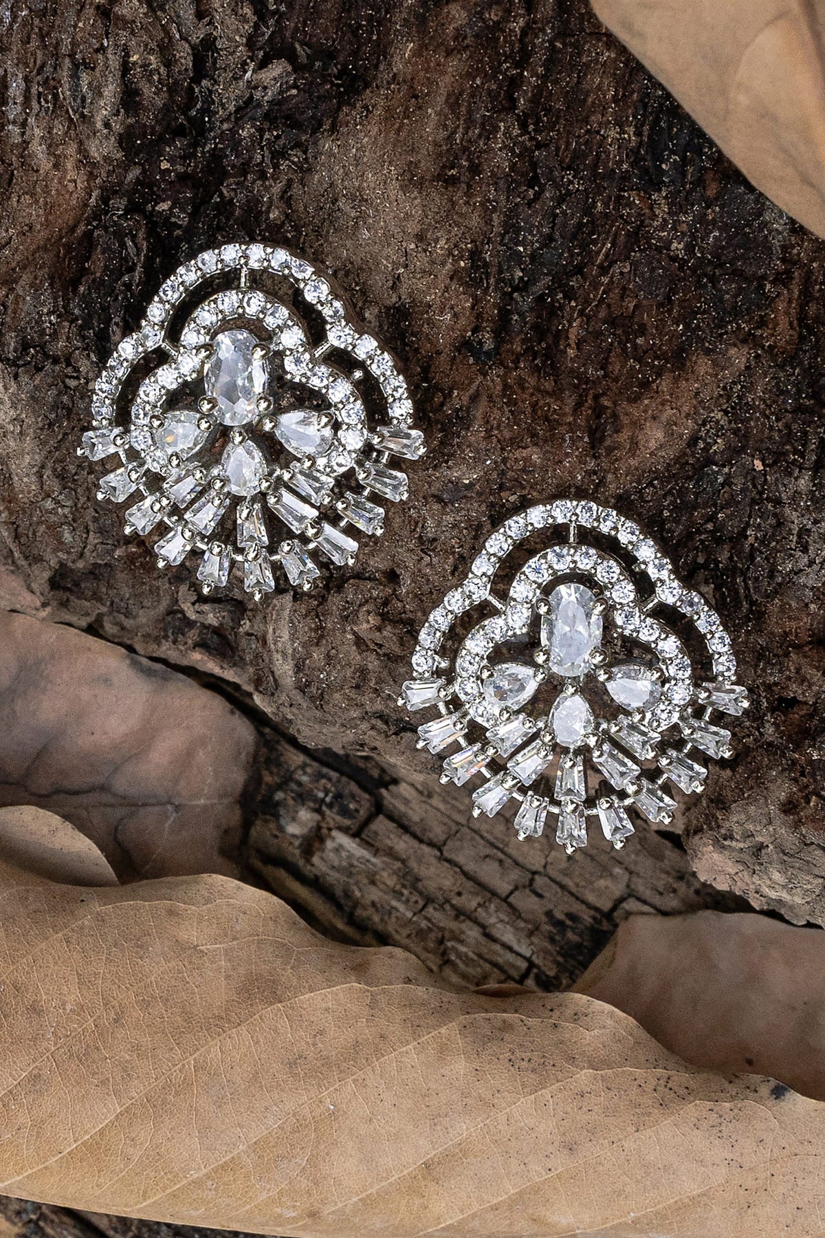 Cubic Zircons Tops Volume-02-OLJ 076-Silver