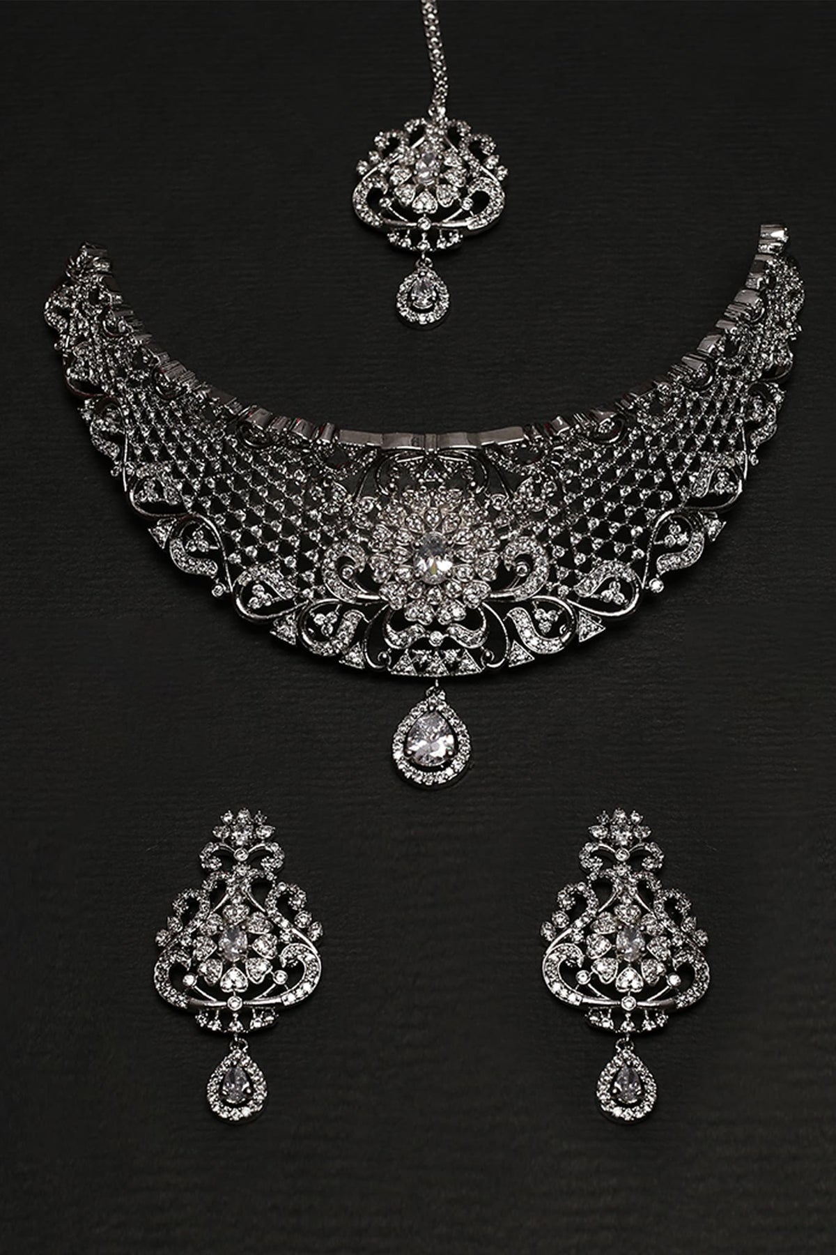Collar Set OLJ-510-Silver