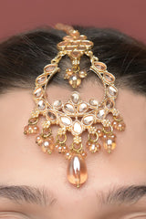 Choker Set Edition 01-OLJ-637-Golden and Champagne
