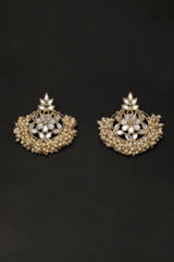Earring Chand Bali OLJ-765-Golden