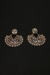 Earring Chand Bali OLJ-770-Golden