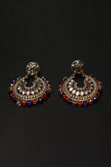 Earring Chand Bali OLJ-771-Golden