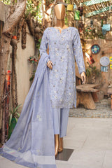Oriental by HZ Unstitched 3 Piece Printkari Vol-02 Suit-OPC-73