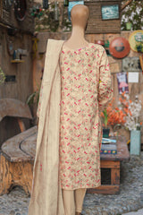 Oriental by HZ Unstitched 3 Piece Printkari Vol-02 Suit-OPC-80