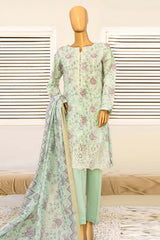 Oriental By Hz Unstitched 3 Piece Printkari Suit-OPC-81