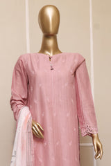 Oriental By HZ Unstitched 3 Piece Emb Printkari Bana Dora Suit-OPK-17