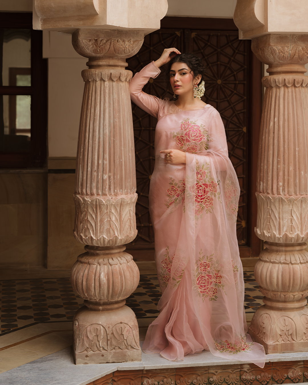 Purane Darwaze By Pashma Khan Stitched Formals Collection'2025-Wafa