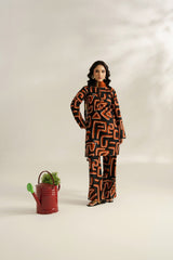 Feathers Unstitched Winter Arrivals Suit-ORYNN-FT576