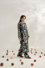 Feathers Unstitched Winter Arrivals Suit-GLINT-FT585