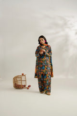 Feathers Unstitched Winter Arrivals Suit-KREST-FT582