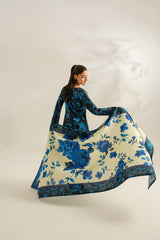 Feathers Unstitched Winter Arrivals Suit-KELNOR-FT583